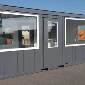 BATIMODULE 20 pés Escritório semi-envidraçado