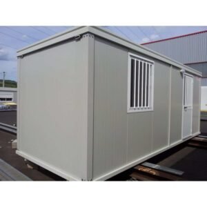 Base de vida em bangalô