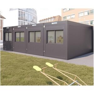 CONJUNTO DE 4 BUNGALOWS – SALA DE AULA OU ESCRITÓRIOS