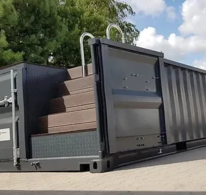 CONTÊINER PISCINA DE 40 PÉS COM JATO DE NATAÇÃO