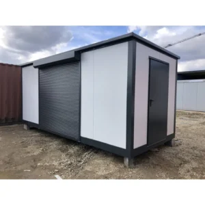 Contentor de 20 pés com persiana enrolável