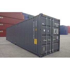 Contentor marítimo de 40 pés, 1ª viagem, porta dupla