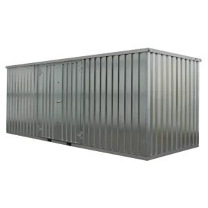 Contentor desmontável de 5 x 2 m – Porta dupla lateral de 5 m