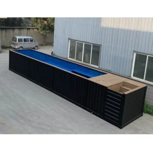SP03 Contenedor de piscina com estrutura de aço galvanizado de 11,8 m