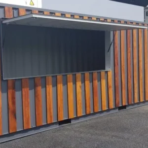 Snack Bar contentor de 20 pés