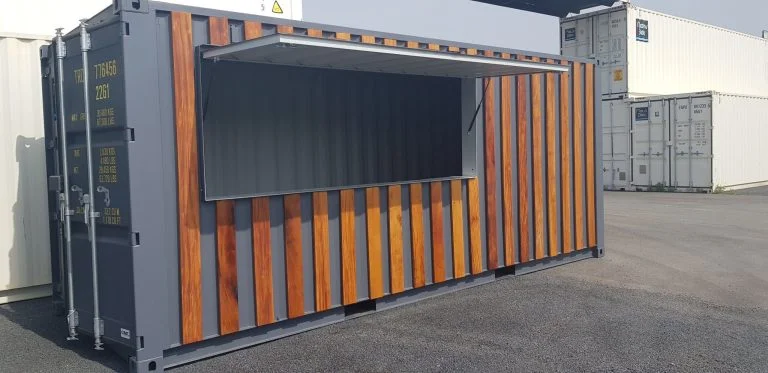 Snack Bar contentor de 20 pés